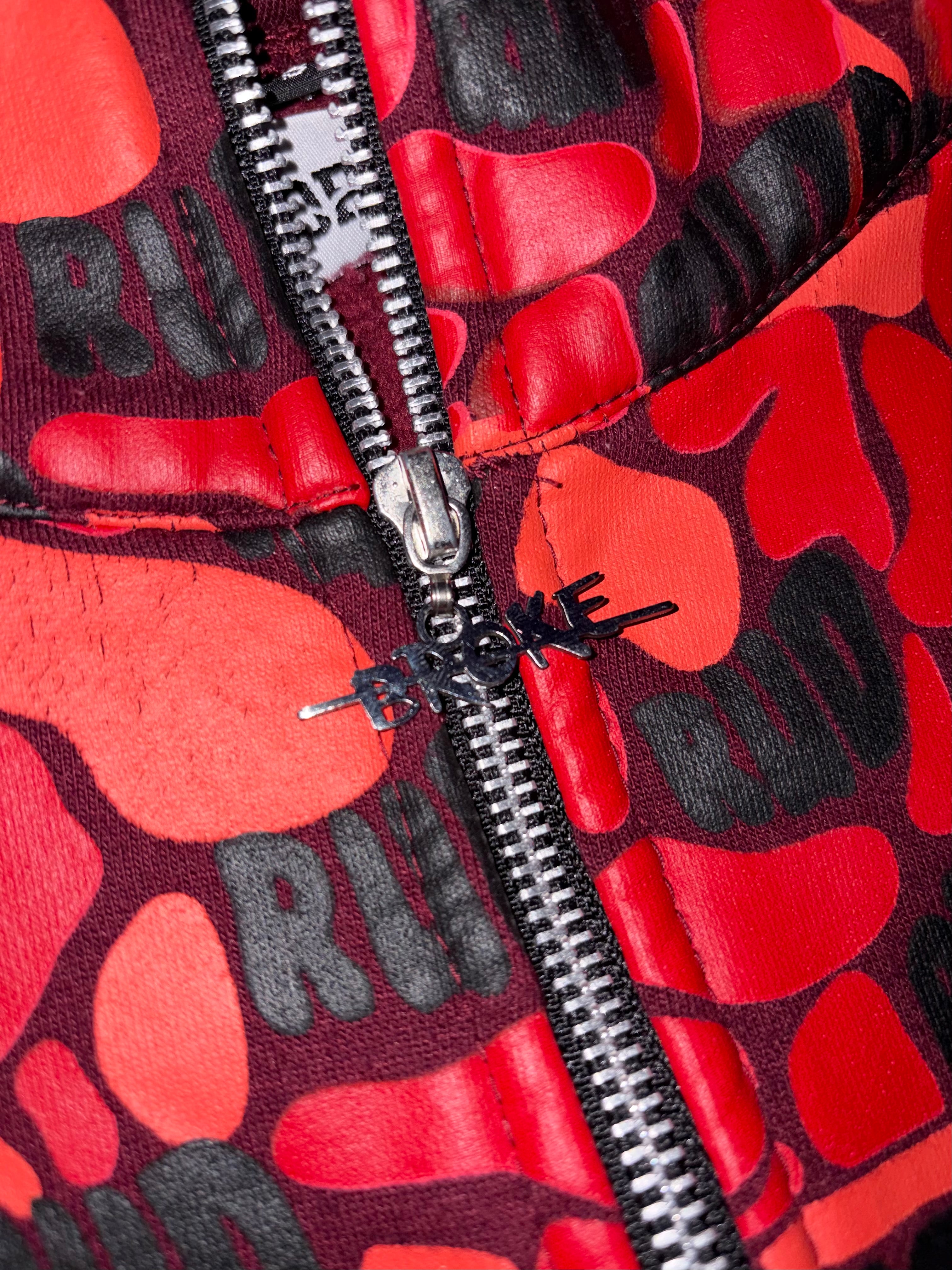 NOT A WORKER FULL ZIP-UP + SHORTS