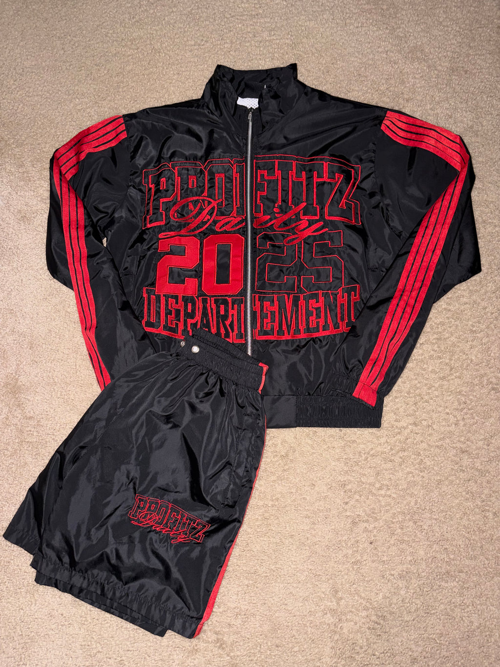 PROFITZ DAILY ZIP UP + SHORTS