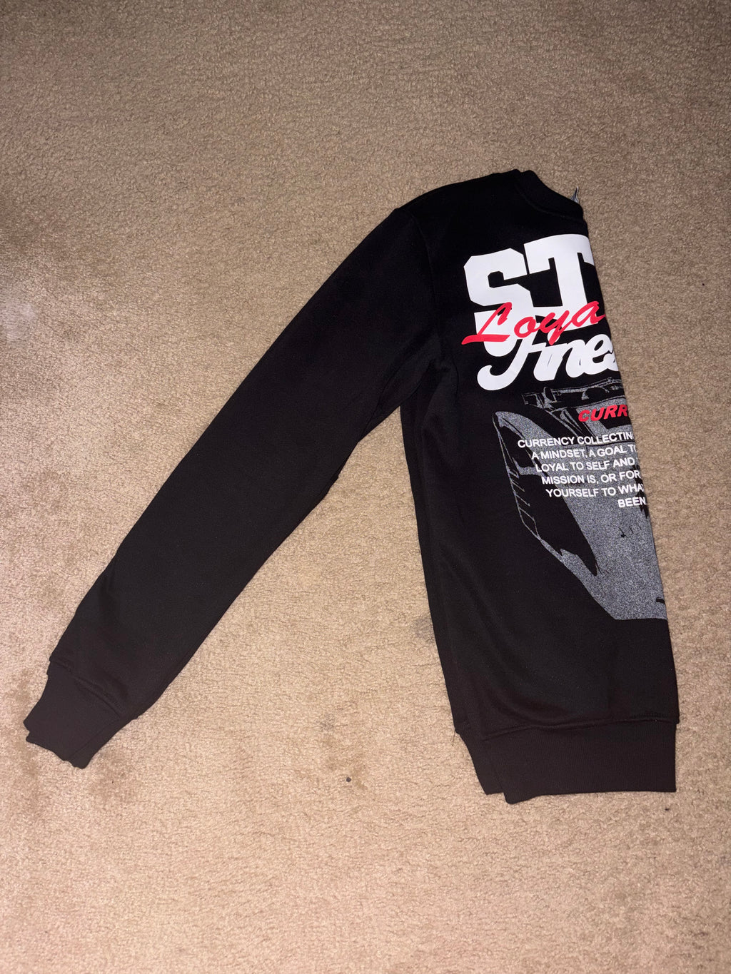 TULONES ‘STAY LOYAL OR GET FINESSED’ SWEAT SHIRT