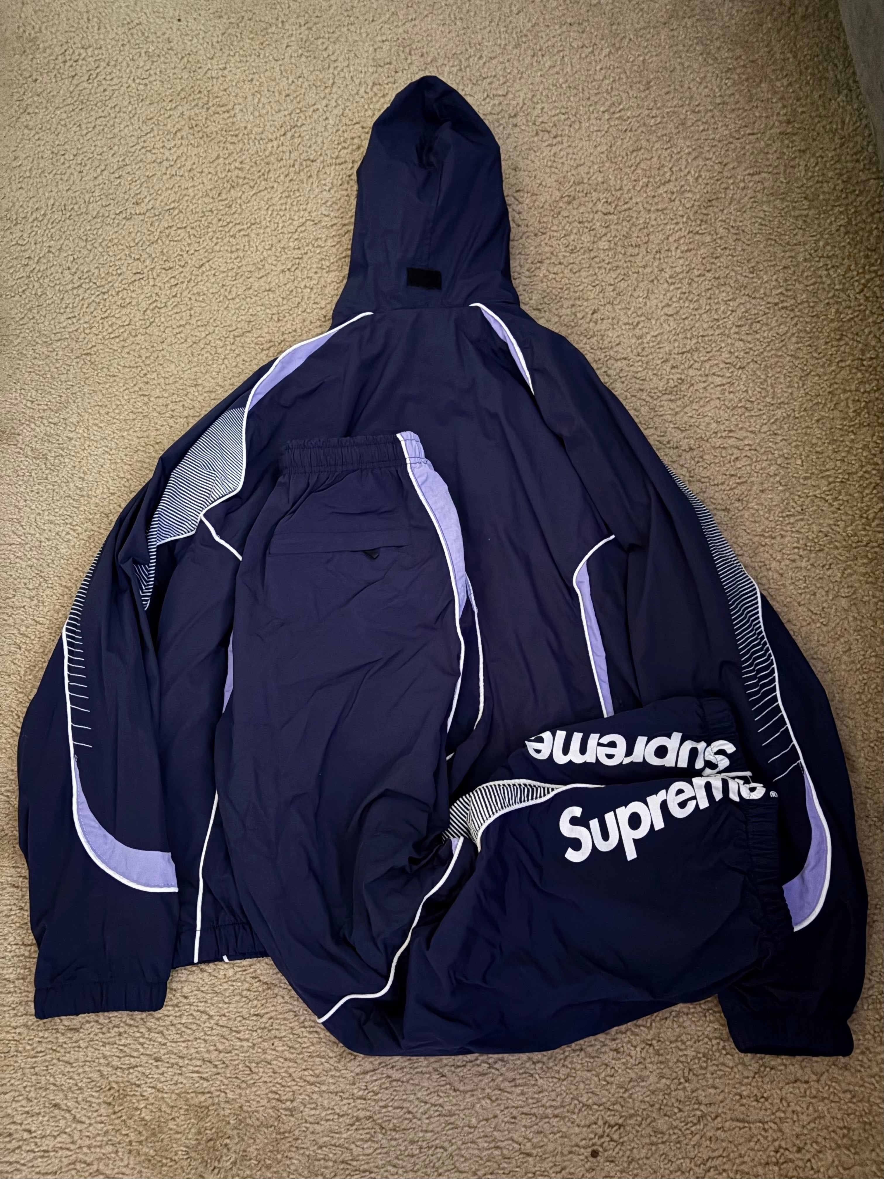 SUPREME UMBRO TRACK JACKET + TRACK PANTS