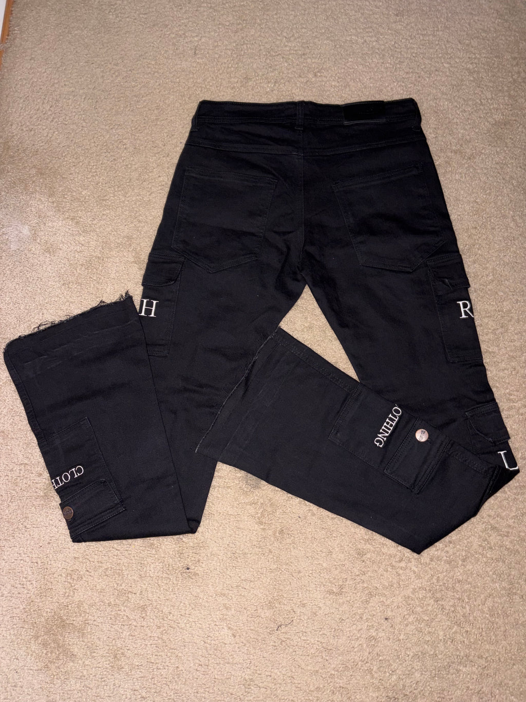 RICH LIFE SKINNY ‘STACKED’ JEANS