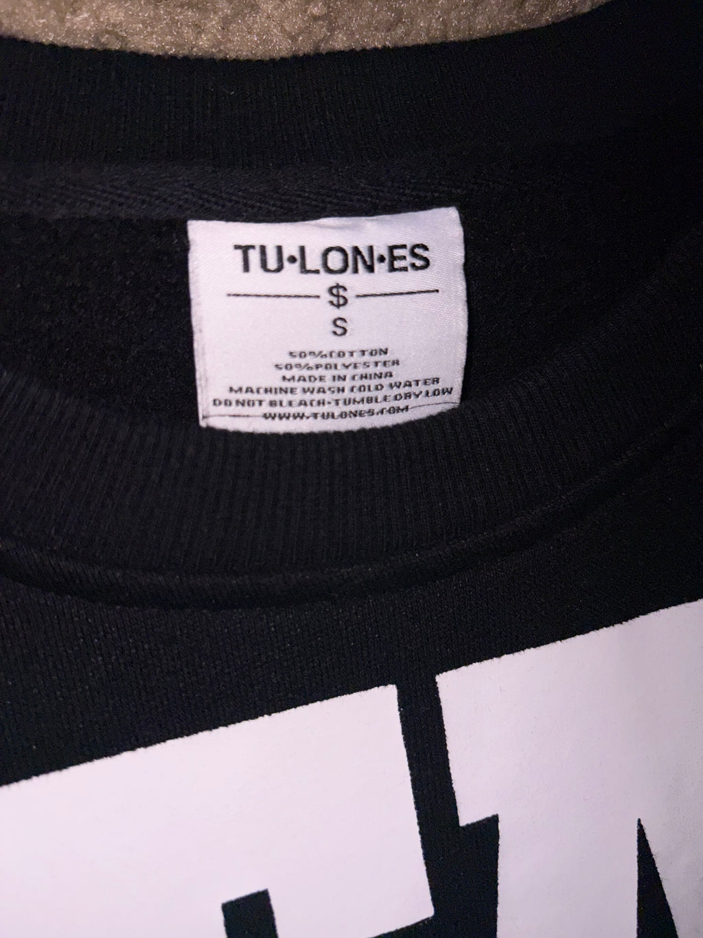 TULONES ‘STAY LOYAL OR GET FINESSED’ SWEAT SHIRT