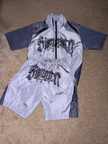 SLAUGHTER HOUSE SHORT SLEEVE ZIP UP + SHORTS
