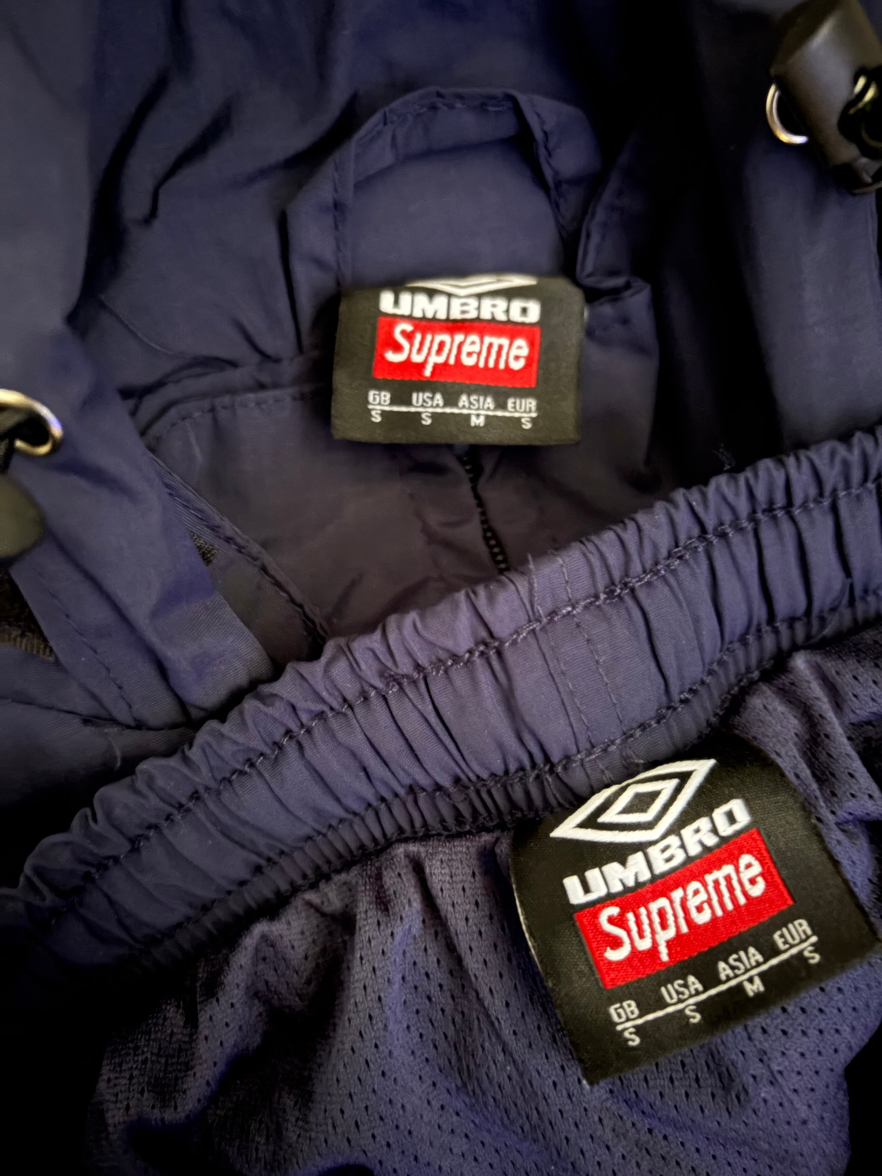SUPREME UMBRO TRACK JACKET + TRACK PANTS